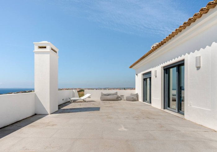 The Horizon Double Room: Die Dachterrasse und der Atlantik